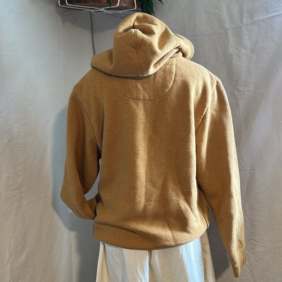 PATAGONIA FLEESE LINED HOODIE ORANGE SWEATSHIRT WOMENS SZ  S MENS SZ XS - Picture 6 of 16